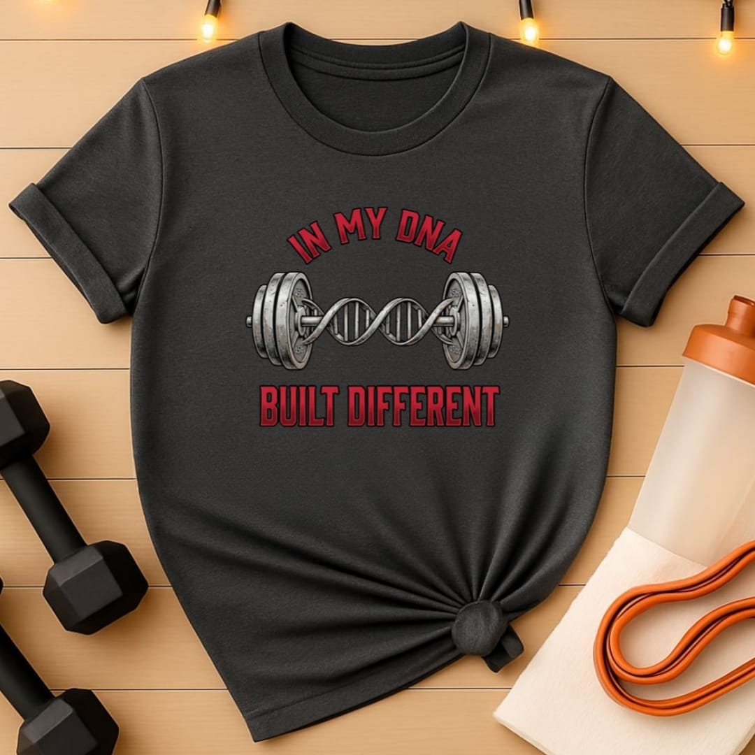 Built Different Gym T-Shirt