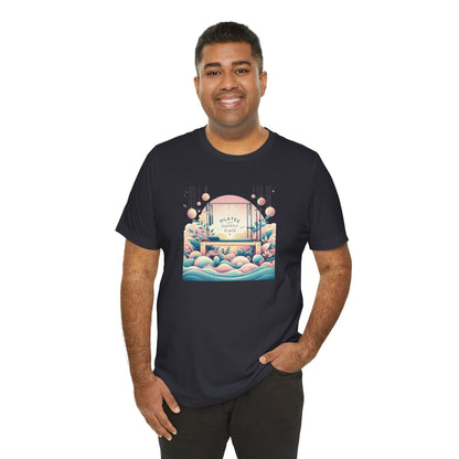 Pilates Is My Happy Place (Garden Sunrise) Tee