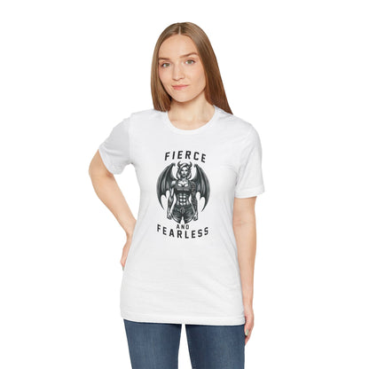 Fierce & Fearless Female Gargoyle T-Shirt