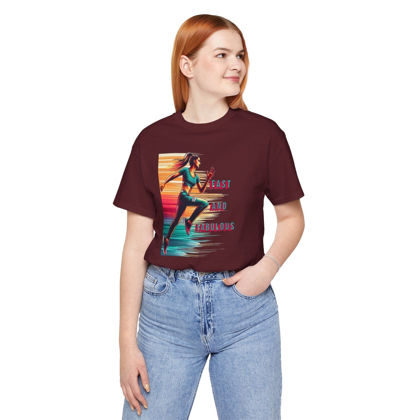 Fast & Fabulous Female Running T-Shirt
