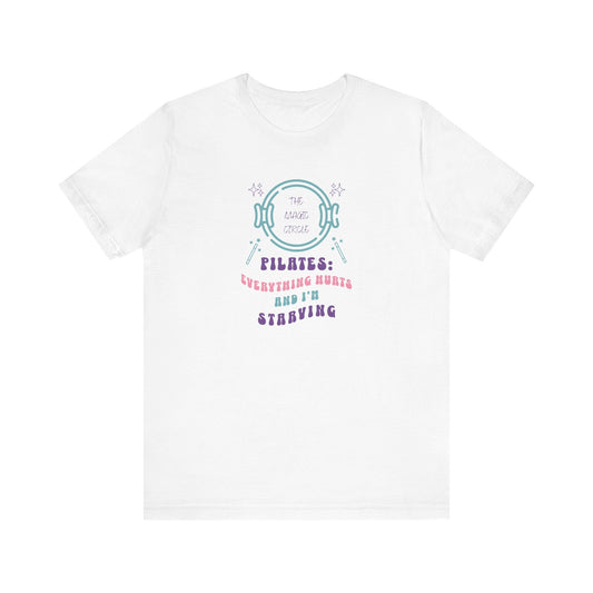 Magic Circle Everything Hurts & I'm Starving Graphic Pilates Tee
