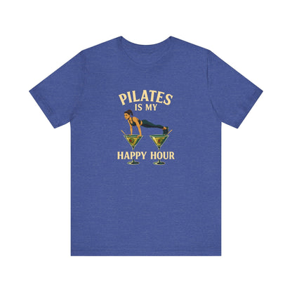 Pilates Is My Happy Hour Shirt – Funny Pilates Lover Tee